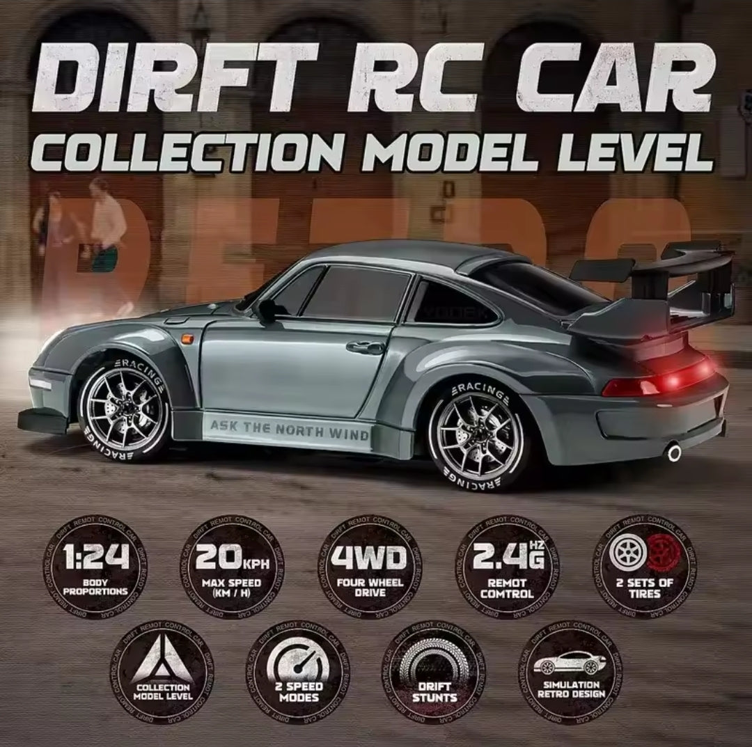 1:24 4WD RC Drift Car 20 km/h Racing Toy