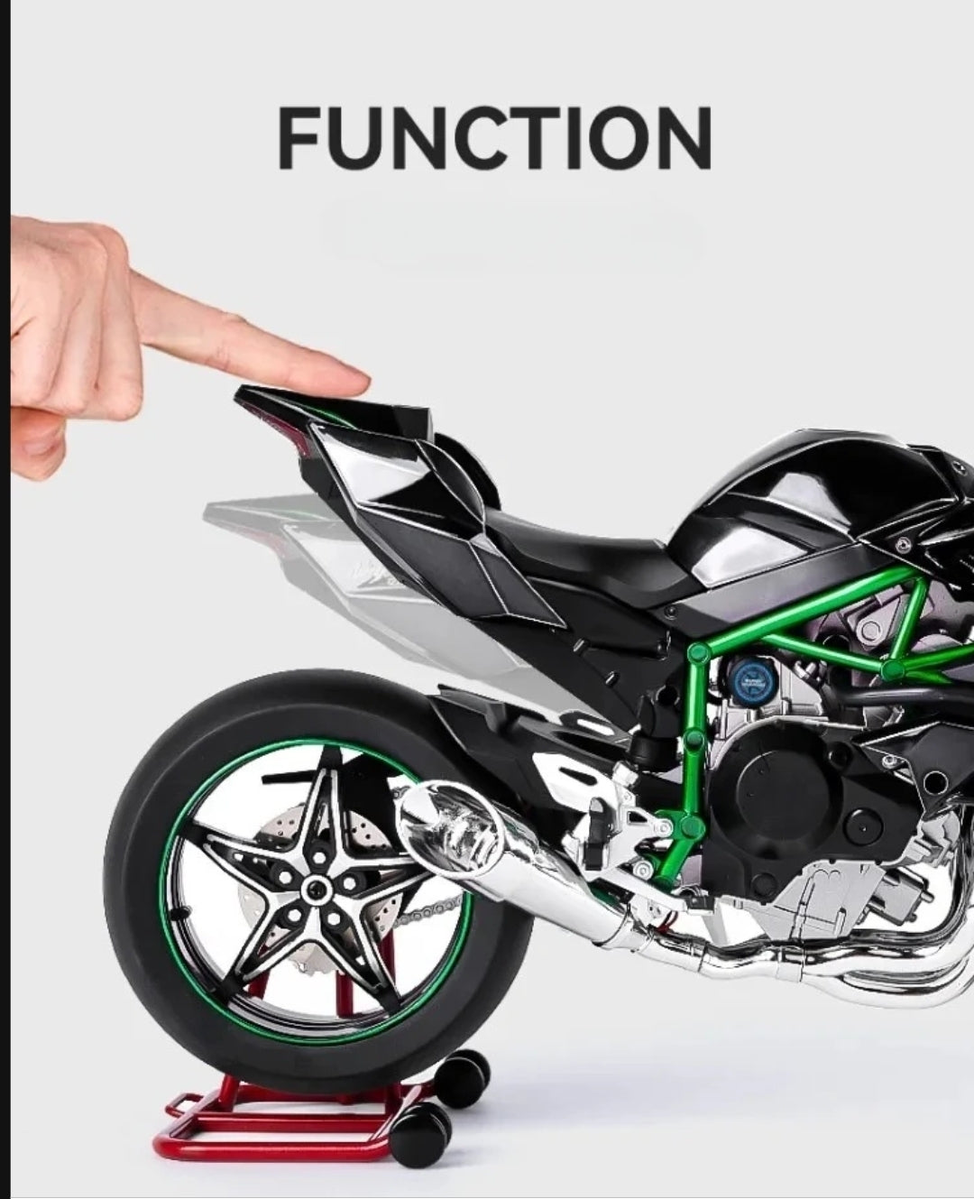 Spray Kawasaki 1:6 Alloy Racing Model