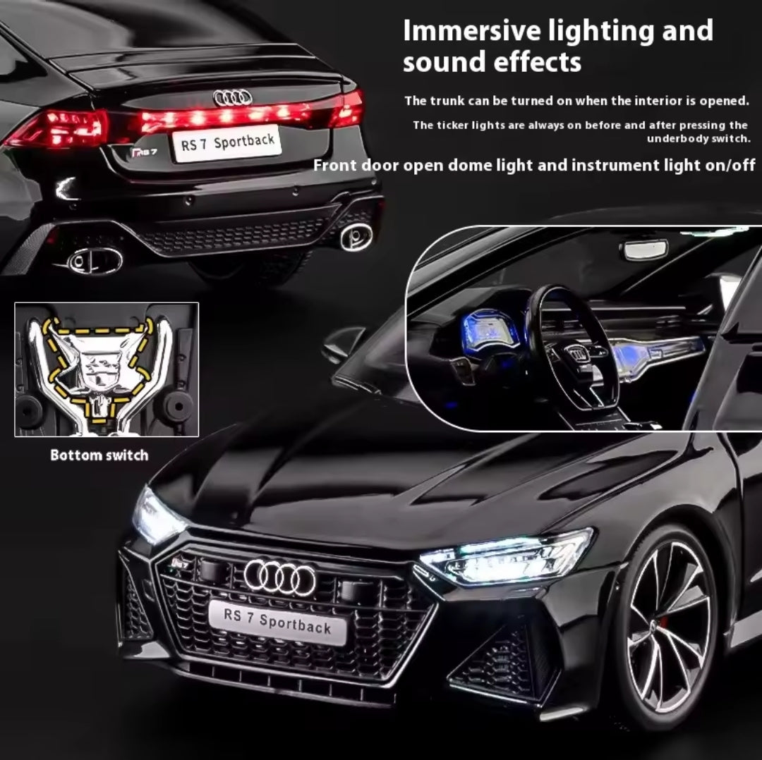 1/18 Audi RS7 Sport With Remote Key 1:18 Diecast