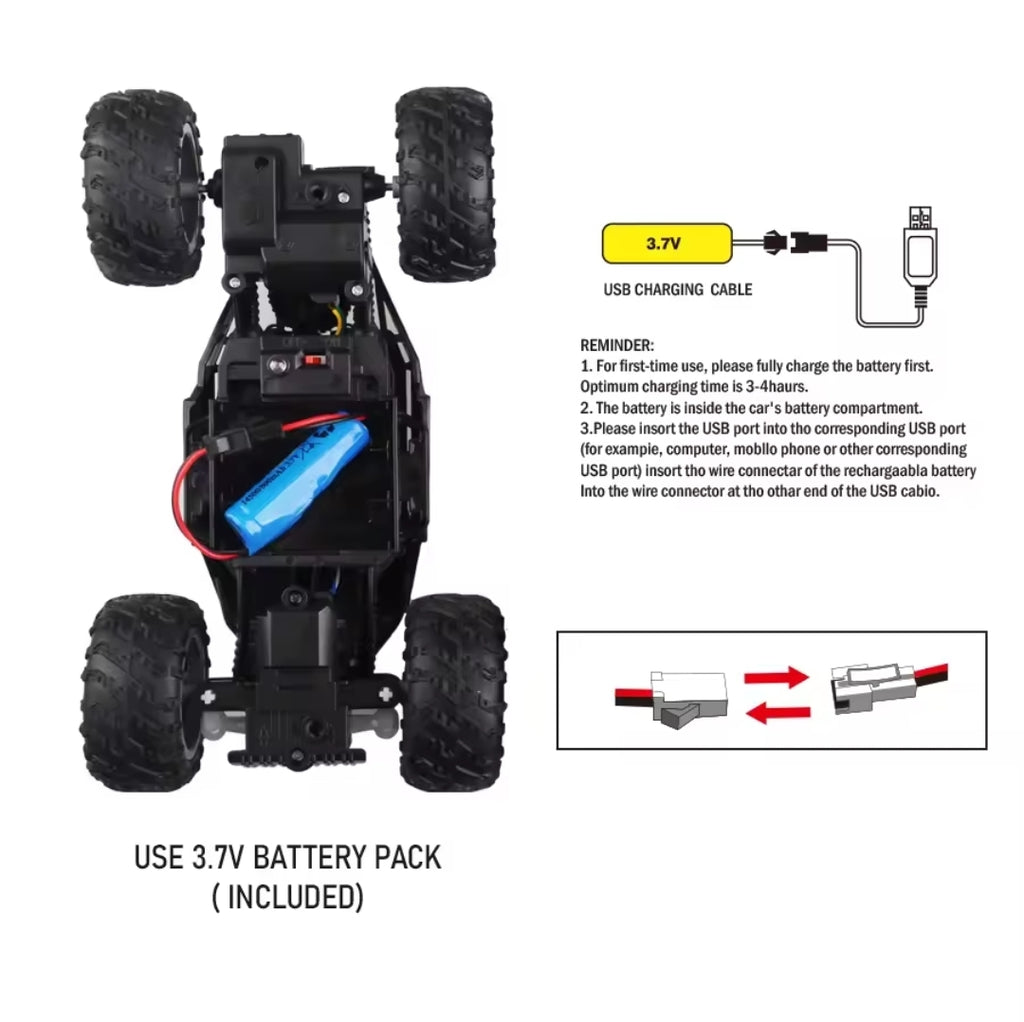 4-Way Remote Control Car Off-Road Climb