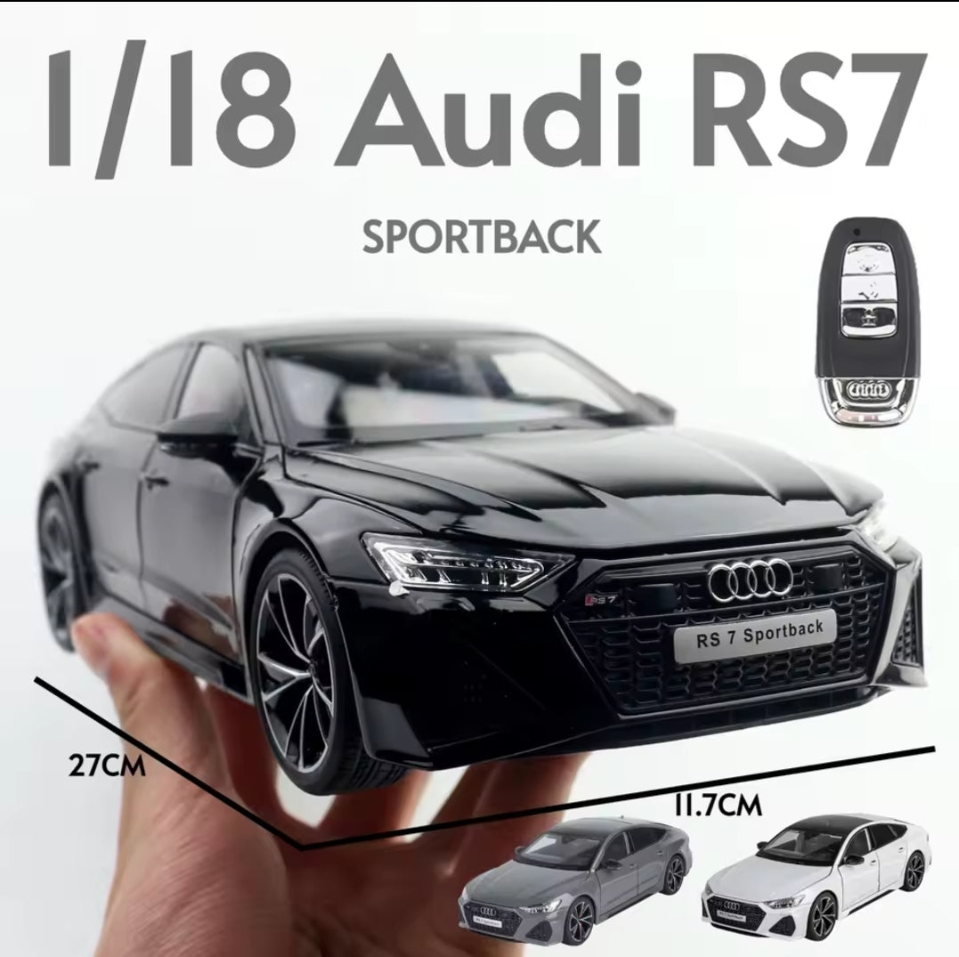 1/18 Audi RS7 Sport With Remote Key 1:18 Diecast