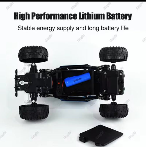 1/24 2.4G RC Car Alloy Climbing Car Drift Remote Control Off-Road Vehicle Toy