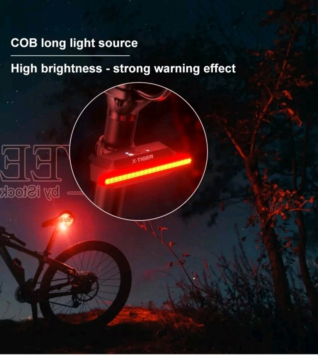 Bike Rear Light Smart Brake Sensing Light