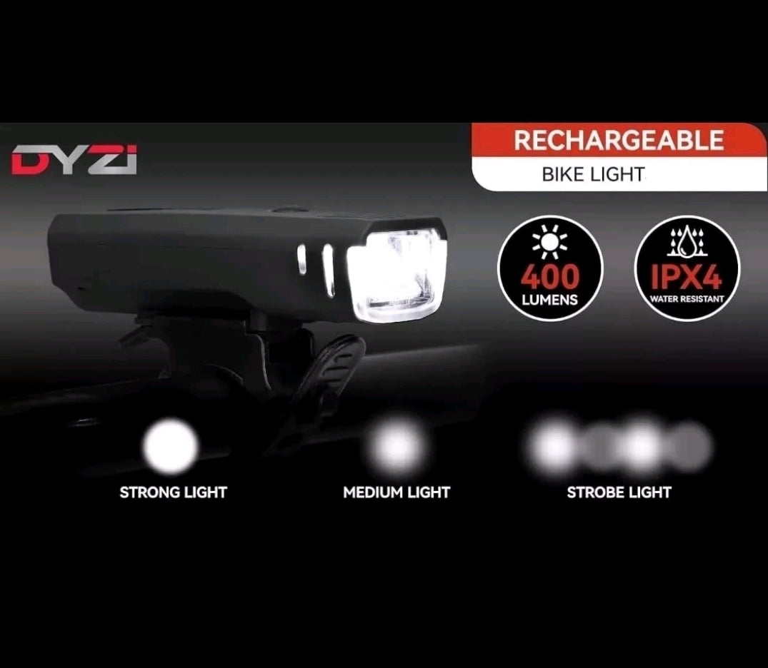 Front Bike Bicycle Light Daylight Sensor