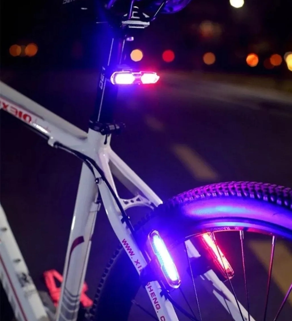 Bicycle Rear Light, USB Rechargeable High Intensity Tail Light