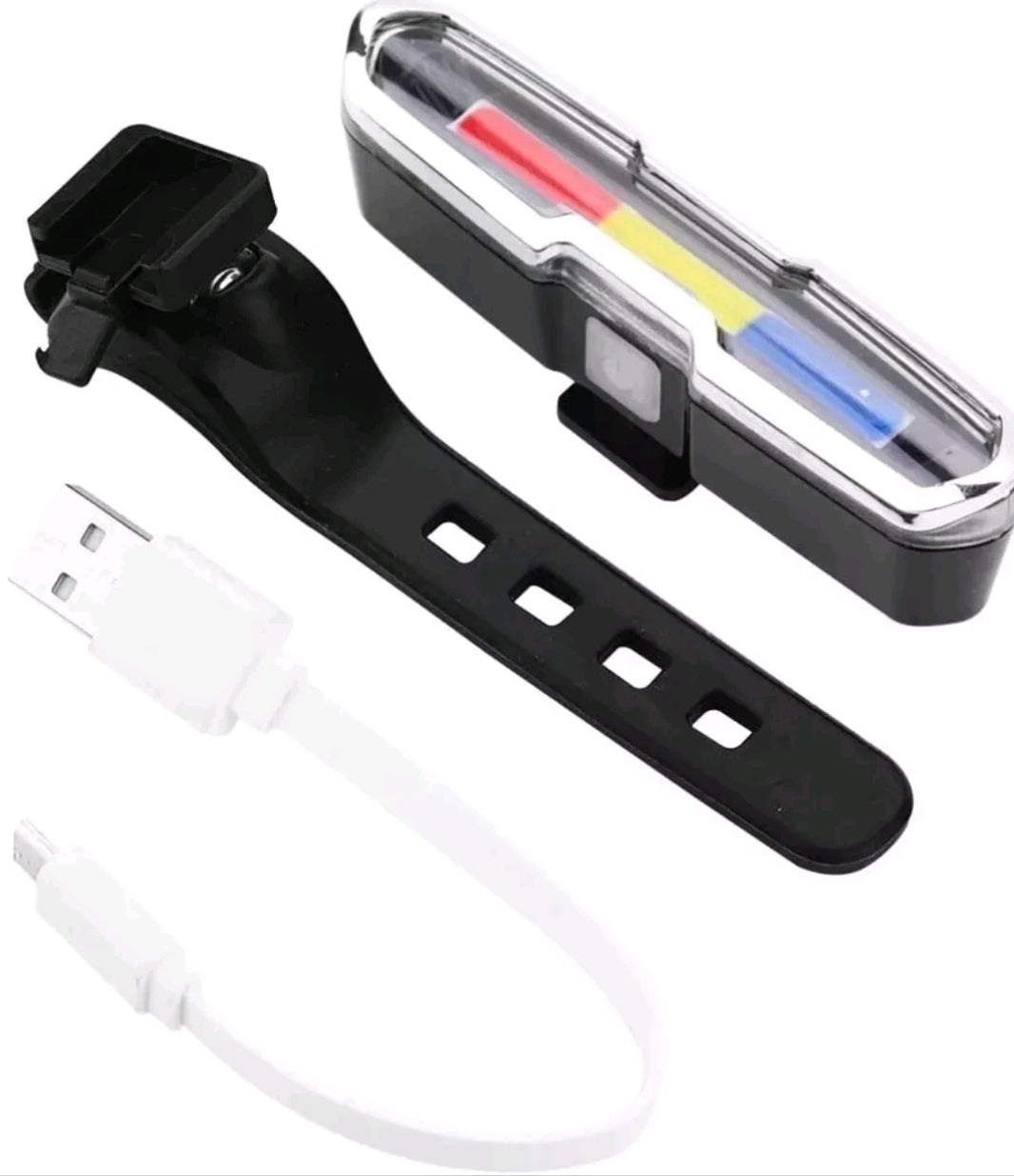 Bicycle Rear Light, USB Rechargeable High Intensity Tail Light