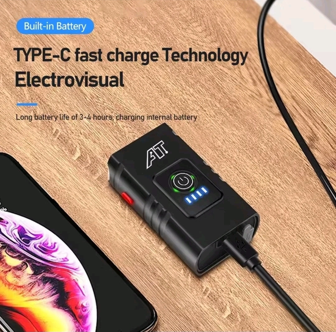LED Bicycle Front Light Bike Light Headlight USB Rechargeable