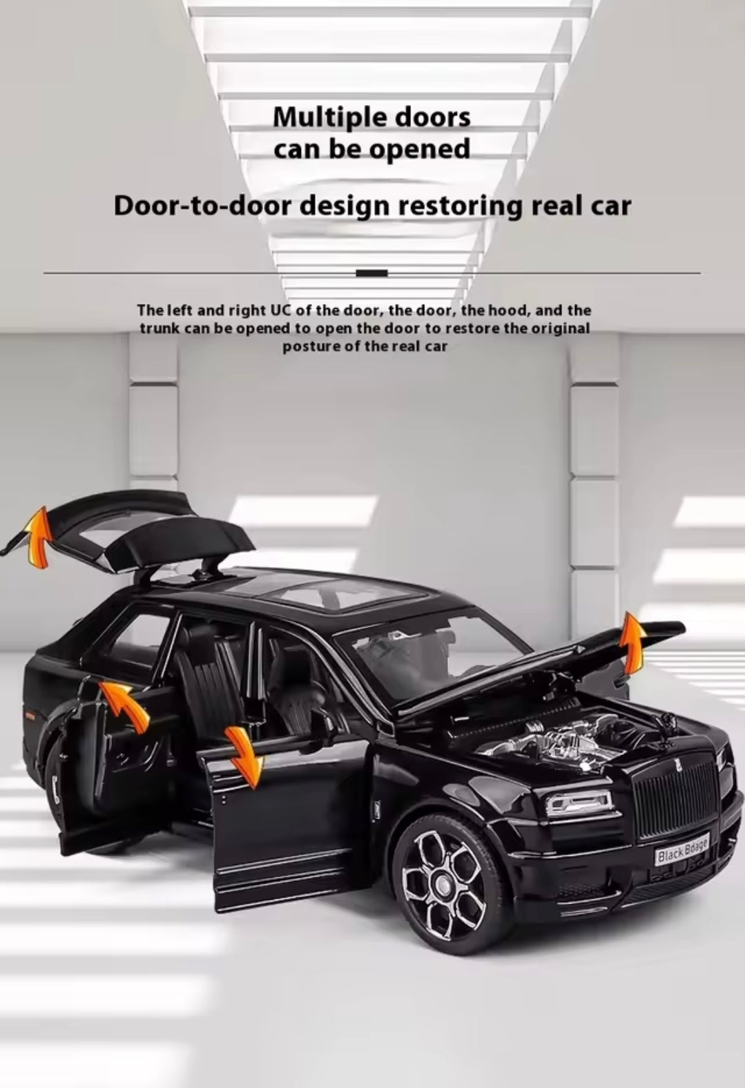 Cullinan Diecast SUV  1:32 - Kids Gift