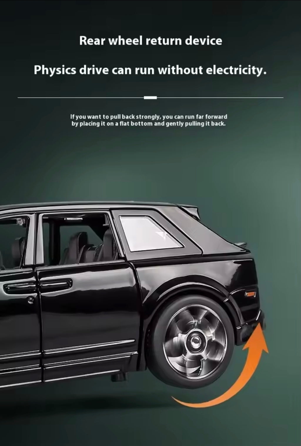 Cullinan Diecast SUV  1:32 - Kids Gift