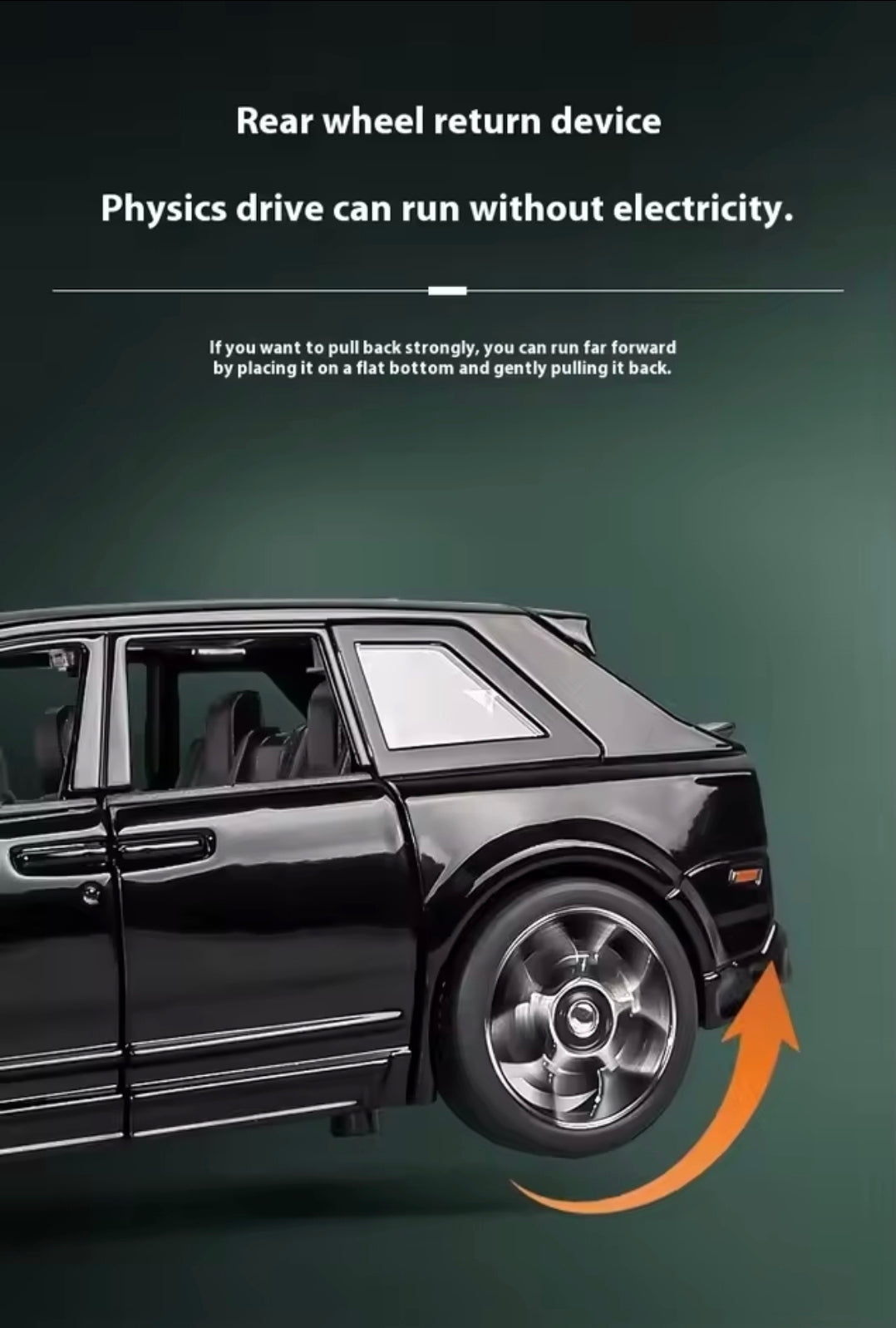 Cullinan Diecast SUV  1:32 - Kids Gift