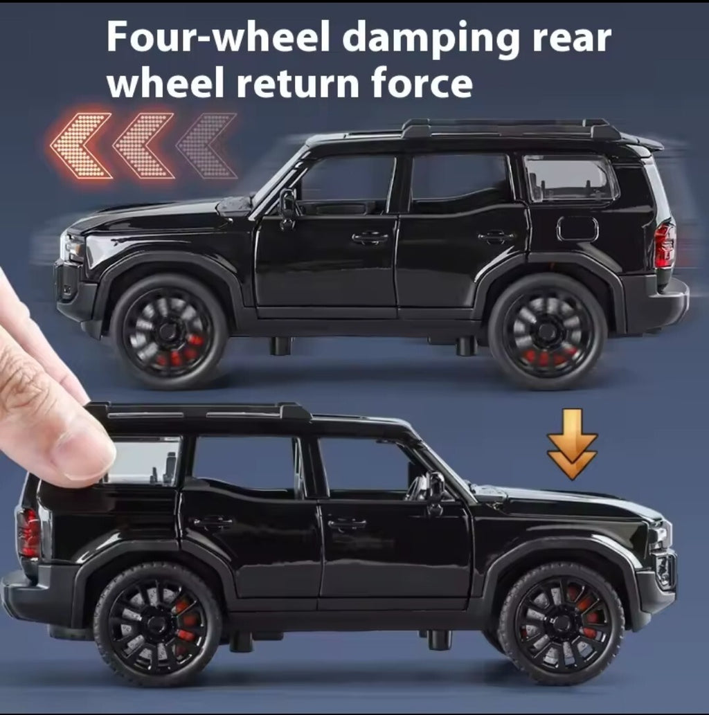 TOYOTA PRADO LAND CRUISER 1:32  METAL ALLOY DIECAST
