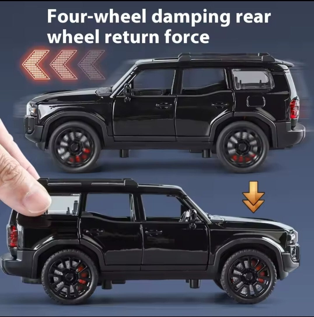 TOYOTA PRADO LAND CRUISER 1:32  METAL ALLOY DIECAST