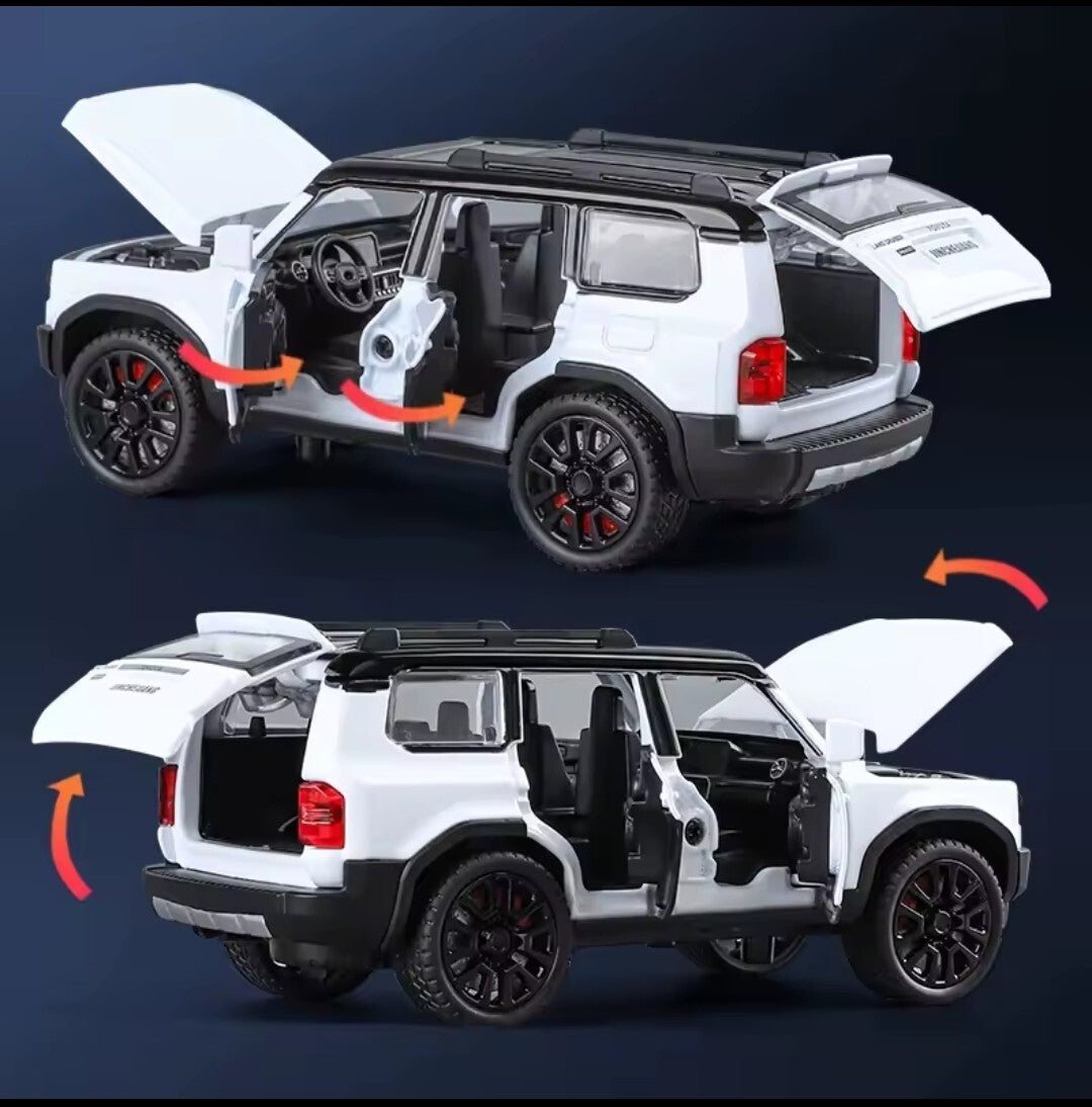 TOYOTA PRADO LAND CRUISER 1:32  METAL ALLOY DIECAST