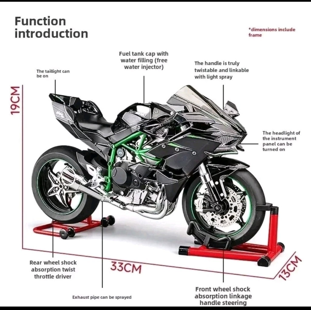 Spray Kawasaki 1:6 Alloy Racing Model