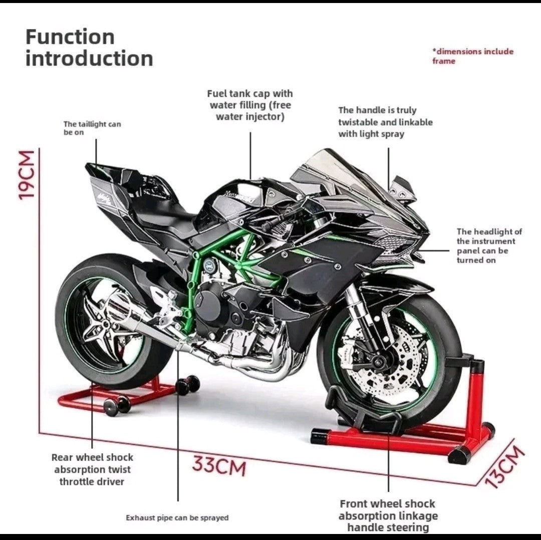 Spray Kawasaki 1:6 Alloy Racing Model